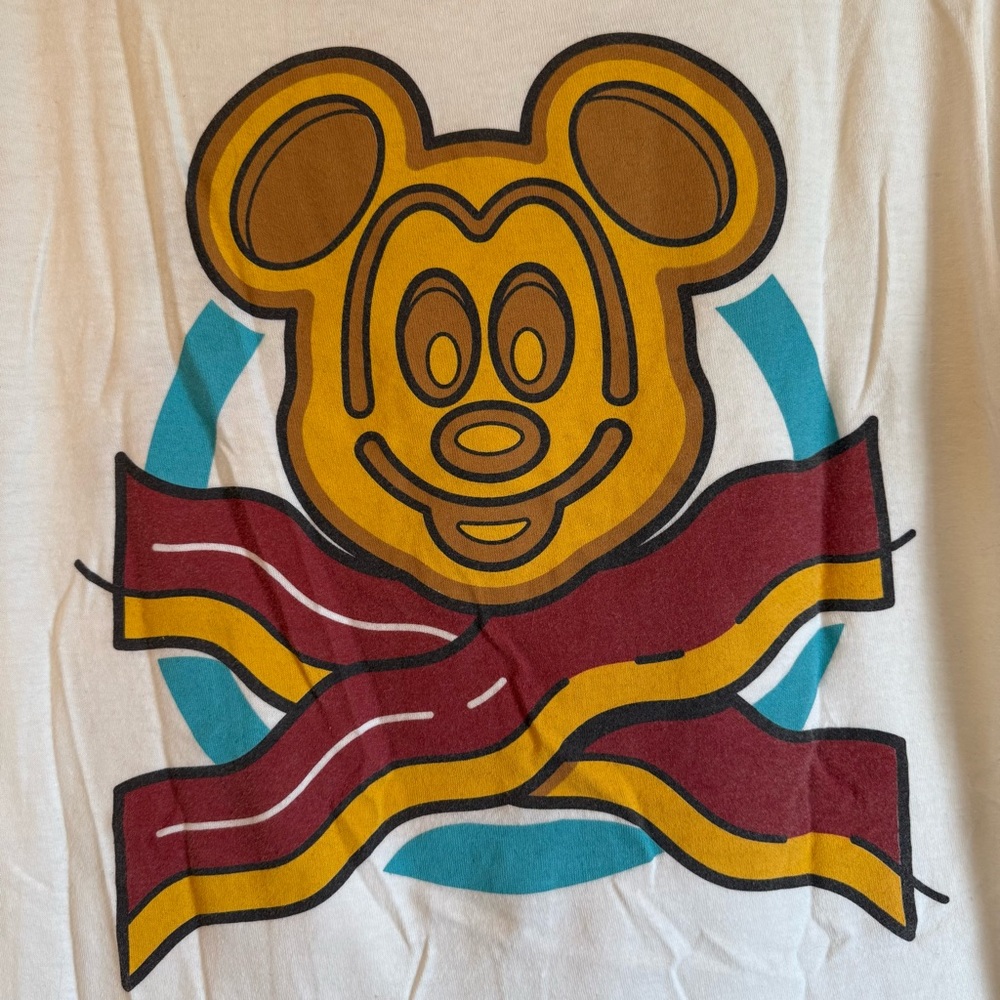 The Lost Bros Mickey Waffle & Bacon Tee